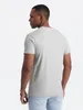 Ombre Clothing T-shirt da uomo a maniche corte Vokiac verde Anteprima dell’immagine prodotto 6