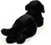 Labrador liegend 40 cm Kuscheltier Hund schwarz Uni-Toys Produktbild-Vorschau 4