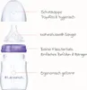 Lansinoh Naturalwave Babyflasche 240ml & Sauger M 1 St Produktbild-Vorschau 3