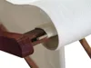 Liegestuhl weiß Gartenliege klappbare Sonnenliege Deckchair Produktbild-Vorschau 11
