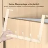 OKWISH Türgarderobe Edelstahl Türhakenleiste zum Einhängen Produktbild-Vorschau 7