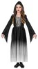 Gothic-meisjeskostuum, zwart-grijs, Halloween-jurk met Productafbeelding-voorbeeld 2