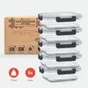 KitchenBrothers Meal Prep Boxen - Glas Frischhaltedosen - Produktbild-Vorschau 5