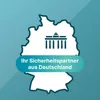 A stylized map of Germany with the Brandenburg Gate icon and a promotional banner. Produktbild-Vorschau