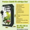 Bettizia Grow Box kompletná sada, vnútorný skleník s 200W Náhľad obrázku produktu 2