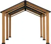 A wooden and metal carport or pavilion structure. Náhled obrázku produktu