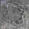 4D Mandala dekoratives Drahtgeflecht silber Set Produktbild-Vorschau 6