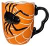 Große Halloween Tasse mit schwarzer Spinne & Spinnennetz 12 Produktbild-Vorschau 1
