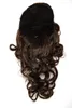 WIG ME UP Zopf, lockig, Gummizug, Mittelbraun WK03-6 Produktbild-Vorschau 2