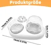 Eierschneider für hartgekochte Eier, Eierschneider 3-in-1 Produktbild-Vorschau 1