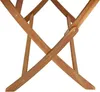 ESTEXO Gartentisch Akazienholz, Eckig, klappbar, Natur, 120 Produktbild-Vorschau 5