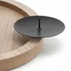 2.05 Piccola corona d'Avvento in legno con 4 piastre per Anteprima dell’immagine prodotto 3
