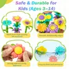 Creatief bouwspeelgoed met bloemen – Montessori set voor Productafbeelding-voorbeeld 4