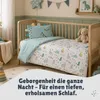 Baby Bettwäsche 100 x 135 cm süße Dino Bettwäsche mit Ohren Produktbild-Vorschau 4