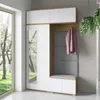 Garderoben-Set Aura Version 3:Kleiderschrank mit Produktbild-Vorschau 2