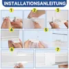 Sekey Wabenplissee ohne Bohren 90x130cm Doppelplissee  Produktbild-Vorschau 9