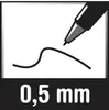 Ołówek automatyczny Pentel C275-HBO – cienka wkładka AIN Podgląd zdjęcia produktu 2