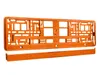 Cornice per targa, metallizzata, arancione Anteprima dell’immagine prodotto 1