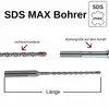 Hammerbohrer für SDS-MAX 4-Schneider Ø 30,0mm x 600mm Länge Produktbild-Vorschau 2