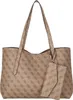Guess Guess Brenton Tote 2in 1 Sac Beige Voir les images du produit 30