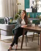BELIANI Stół do jadalni orzech ciemny 200 x 100 cm Podgląd zdjęcia produktu 8