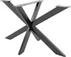 Stolové nohy 318109 Biloxi S - 85x85x71 cm, kov, černá Náhled obrázku produktu 8