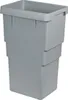 Hailo Seau intérieur 1107229 gris clair 13 litres 258 x 198 Voir les images du produit 1