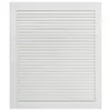 vidaXL Armadio ante a doghe design 2 pezzi bianco 61,5x49,4 Anteprima dell’immagine prodotto 8