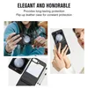 Kožené pouzdro na Samsung Galaxy Z Flip 5 s koženým pantem, Náhled obrázku produktu 5
