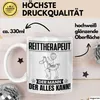 Reittherapeut Tasse Geschenk für Reittherapeut Der Mann Der Produktbild-Vorschau 3