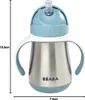 Beaba kubek ze słomką ze stali nierdzewnej 250ml - wietrzny Podgląd zdjęcia produktu 21