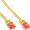 InLine® Patchkabel flach, U/UTP, Cat.6, gelb, 3m Produktbild-Vorschau 5