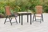 Merxx Gartenmöbel Set Athos 3tlg., 2 Klappsessel, Produktbild-Vorschau 6