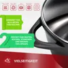 Smile MGK-17 soup pot Black Aluminium Anteprima dell’immagine prodotto 8