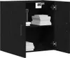 vidaXL Armadio a muro look rovere nero 60 x 31 x 60 cm Anteprima dell’immagine prodotto 3