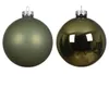 Set mit 24 Christbaumkugeln aus Glas 2,5cm Grün matt Produktbild-Vorschau 6