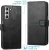 imoshion Luxe Bookcase dla Samsung Galaxy S21 FE - Czarny Podgląd zdjęcia produktu 3