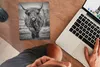 MuchoWow® Mauspad Mousepad Schottischer Highlander - Produktbild-Vorschau 3