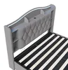 Letto matrimoniale ProximaX 140x190 cm, tessuto in velluto Anteprima dell’immagine prodotto 15