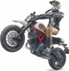 Bruder Leisure Scrambler Ducati Desert Sled, z kierowcą, Podgląd zdjęcia produktu 13