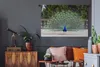 MuchoWow® Wandteppich Wandbehang Pfau - Flügel - Schwanz Produktbild-Vorschau 5