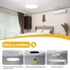 ZMH Deckenlampe LED Deckenleuchte Flach Kaltweiße Produktbild-Vorschau 6