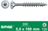 SPAX Universalschraube 5,0 x 100 mm 200 Stk. TORX T-STAR Produktbild-Vorschau 7