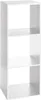 5five Simply Smart Regal Mix N Modul 3x1, Holzspahn, Weiß, Anteprima dell’immagine prodotto 1
