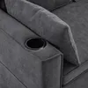 MODFU Schlafsofa Tagesbett mit Schlaffunktion,L-förmiges Produktbild-Vorschau 10