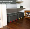 3 Aufbewahrungsboxen mit Deckel und Rollen 50L - Produktbild-Vorschau 5