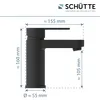SCHÜTTE Waschtischarmatur ELEPHANT mit Ablaufgarnitur, Produktbild-Vorschau 5