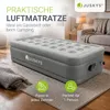 Juskys Luftmatratze Sapri M in Grau / Anthrazit - 1 Produktbild-Vorschau 2