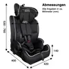 XOMAX HC02S Kindersitz ISOFIX 9–36kg Gruppe 1/2/3 | ECE Produktbild-Vorschau 7