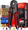 MONZANA® Crimpzange 0,25-10mm² 2000 Aderendhülsen Set Produktbild-Vorschau 1